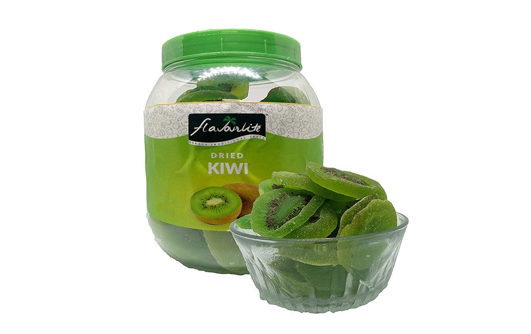 Flavourlite Dried Kiwi    Plastic Jar  500 grams